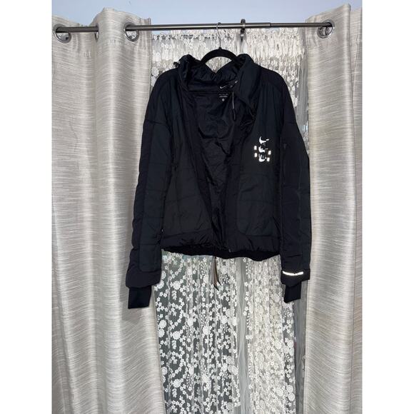 Nike air puffer jacket in black women’s size xl - NEW - Picture 1 of 4